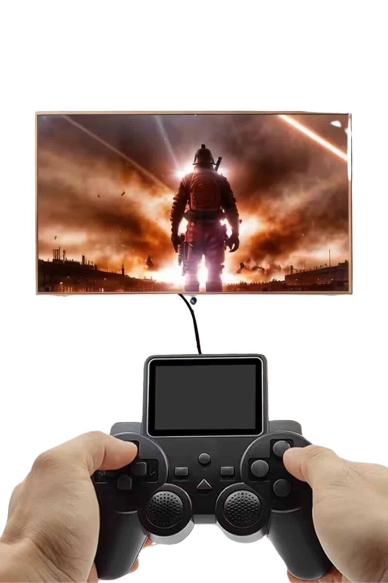 S10 Gamepad 520 Oyunlu Klasik Taşınabilir Retro Oyunlar Oyun Konsolu El Atarisi - Görsel 3