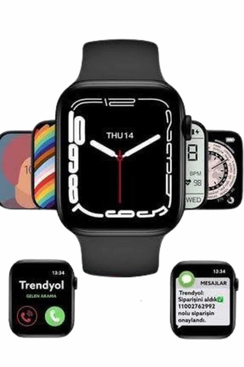 Yeni Model Akıllı Saat Dokunmatik Ekran Unisex Amoled Ekran 44 mm - Görsel 4