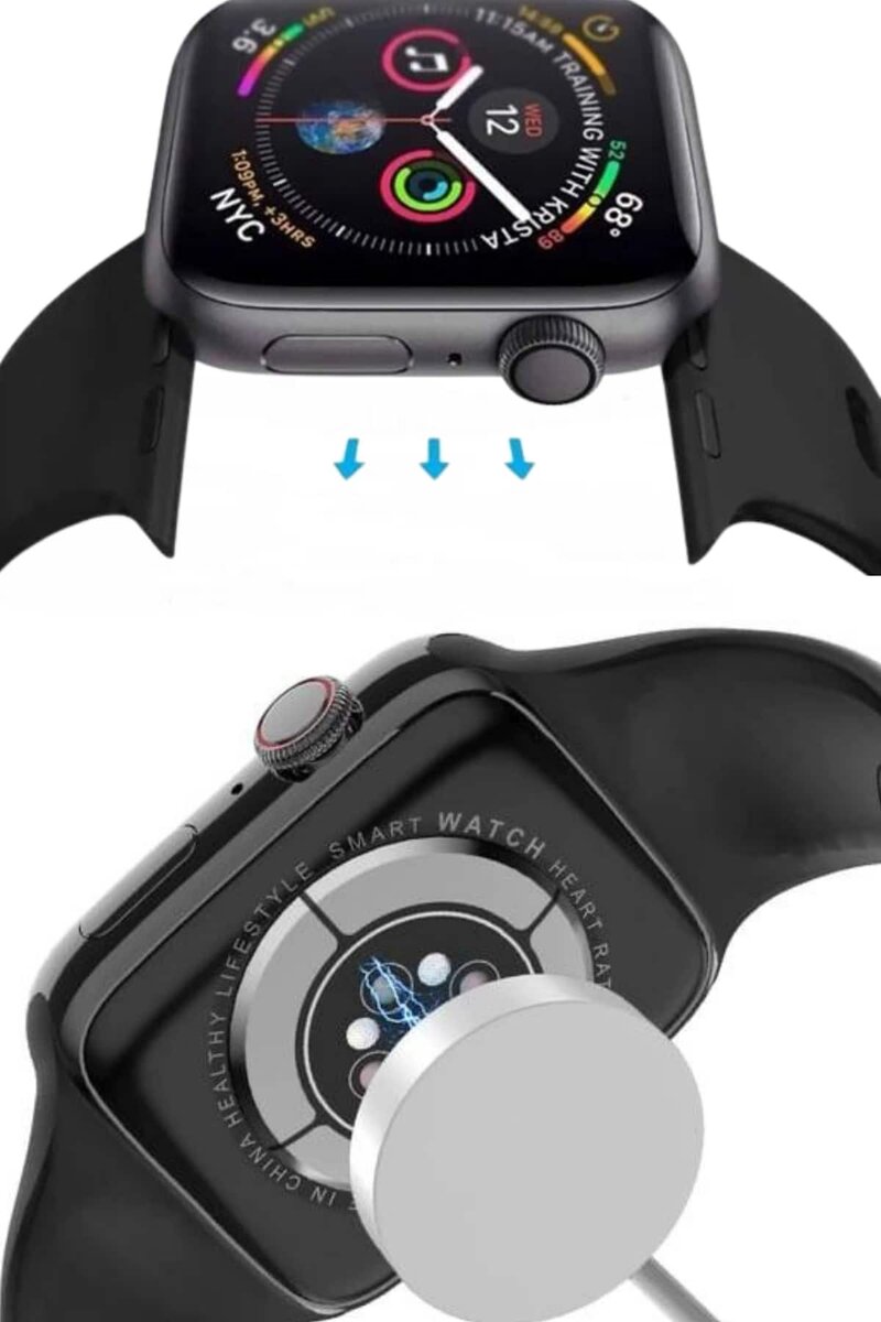 Yeni Model Akıllı Saat Dokunmatik Ekran Unisex Amoled Ekran 44 mm - Görsel 5