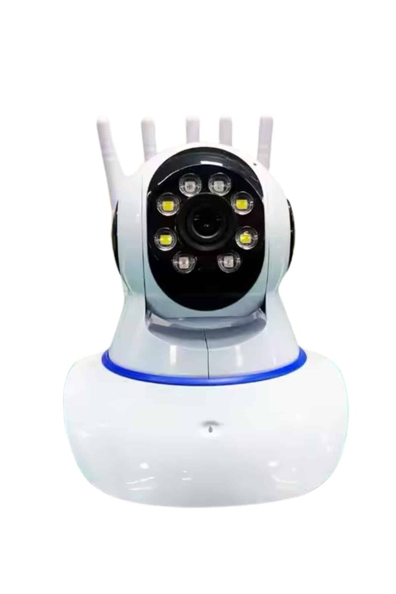 LED Aydınlatmalı 5 Antenli Motorlu 1080P Wifi Kamera Sensörlü - Görsel 2