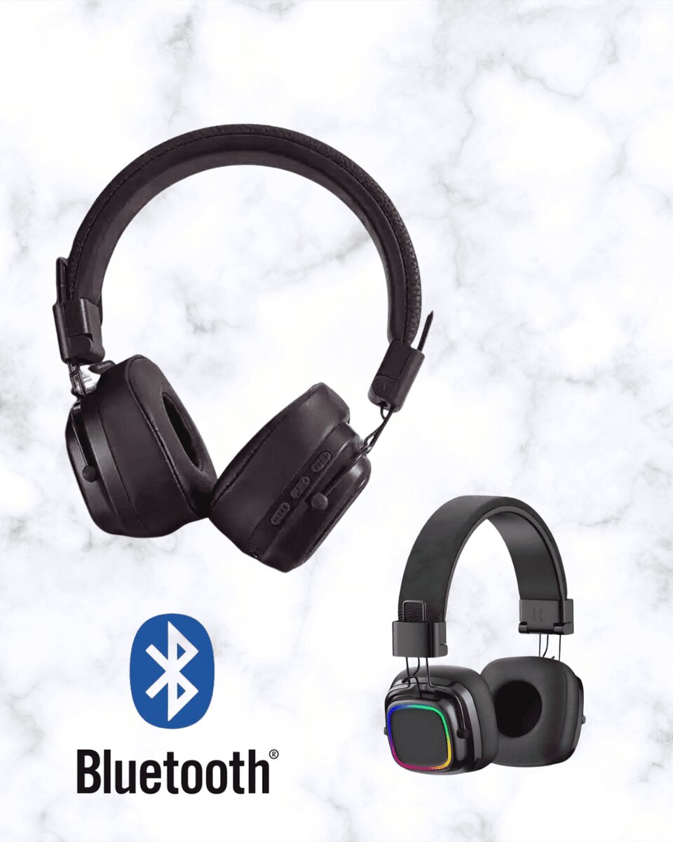RGB Işıklı Katlanabilir Bluetooth 5.3 Kulak Üstü Kulaklık - Görsel 5