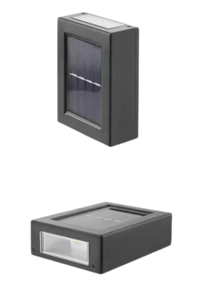 Yeni Model Solar Çift Taraflı Duvar Lambası Dekoratif Duvar Lambası - Görsel 2