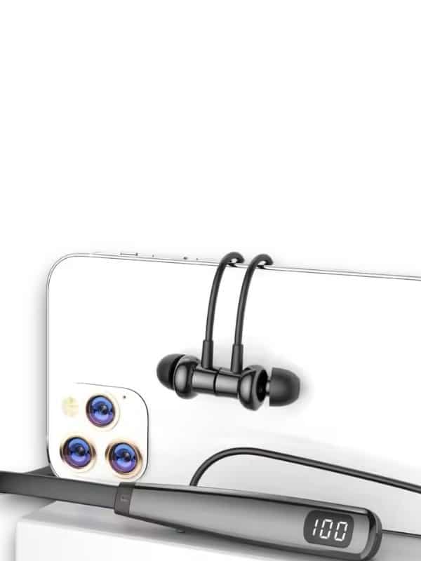 Y12 KABLOLU KULAKİÇİ SİLİKONLU BLUETOOTH KULAKLIK - Görsel 2