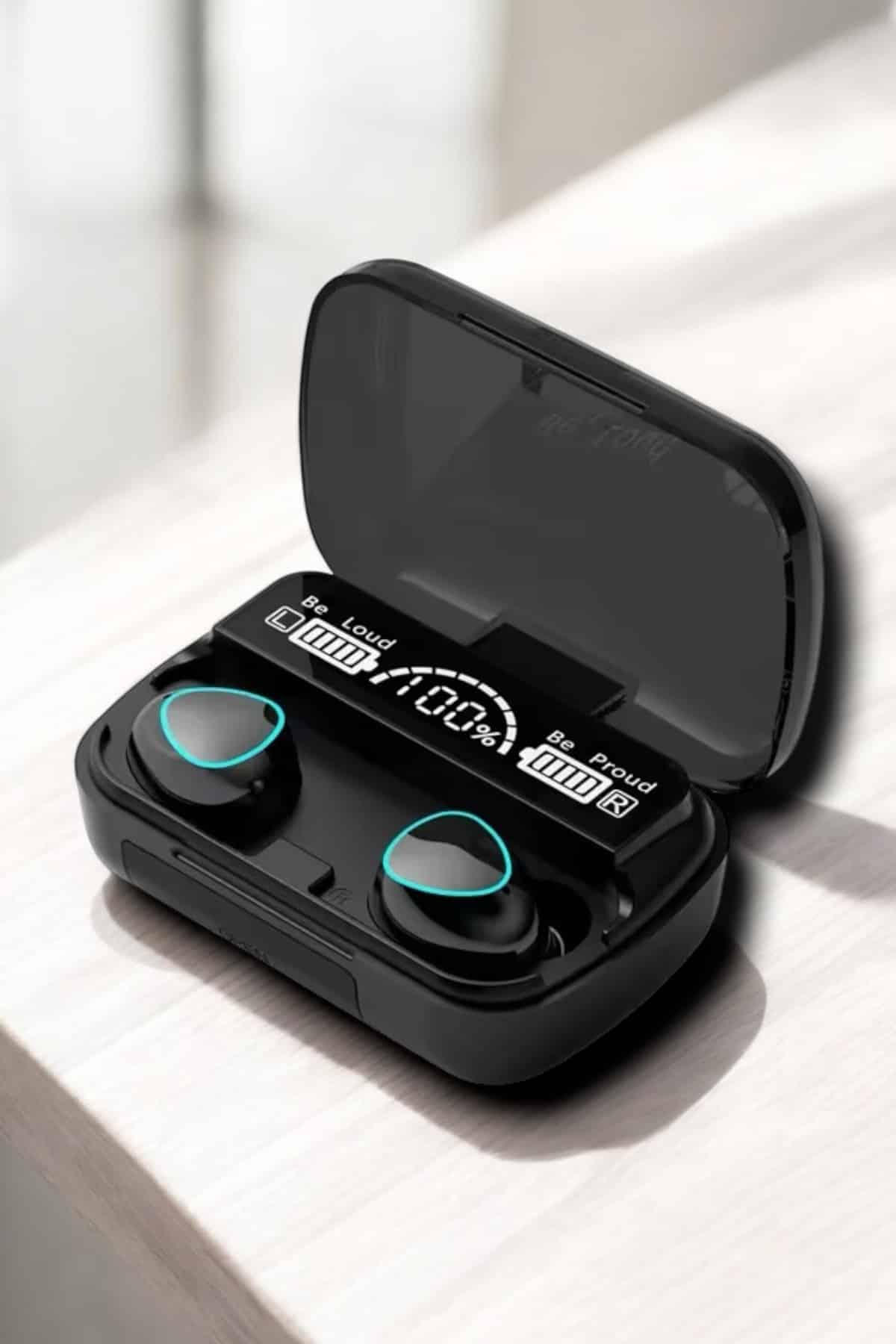 Bluetooth Bağlantılı Suya Dayanıklı, Uzun Pil Ömürlü Kablosuz Kulaklık - Görsel 2