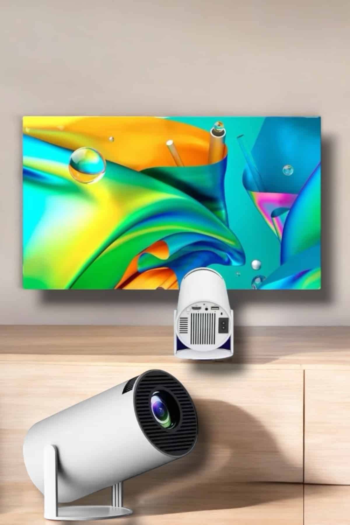 HDMI ve Full HD Teknolojili 160 ANSI Lümen Kablosuz Projeksiyon - Görsel 2