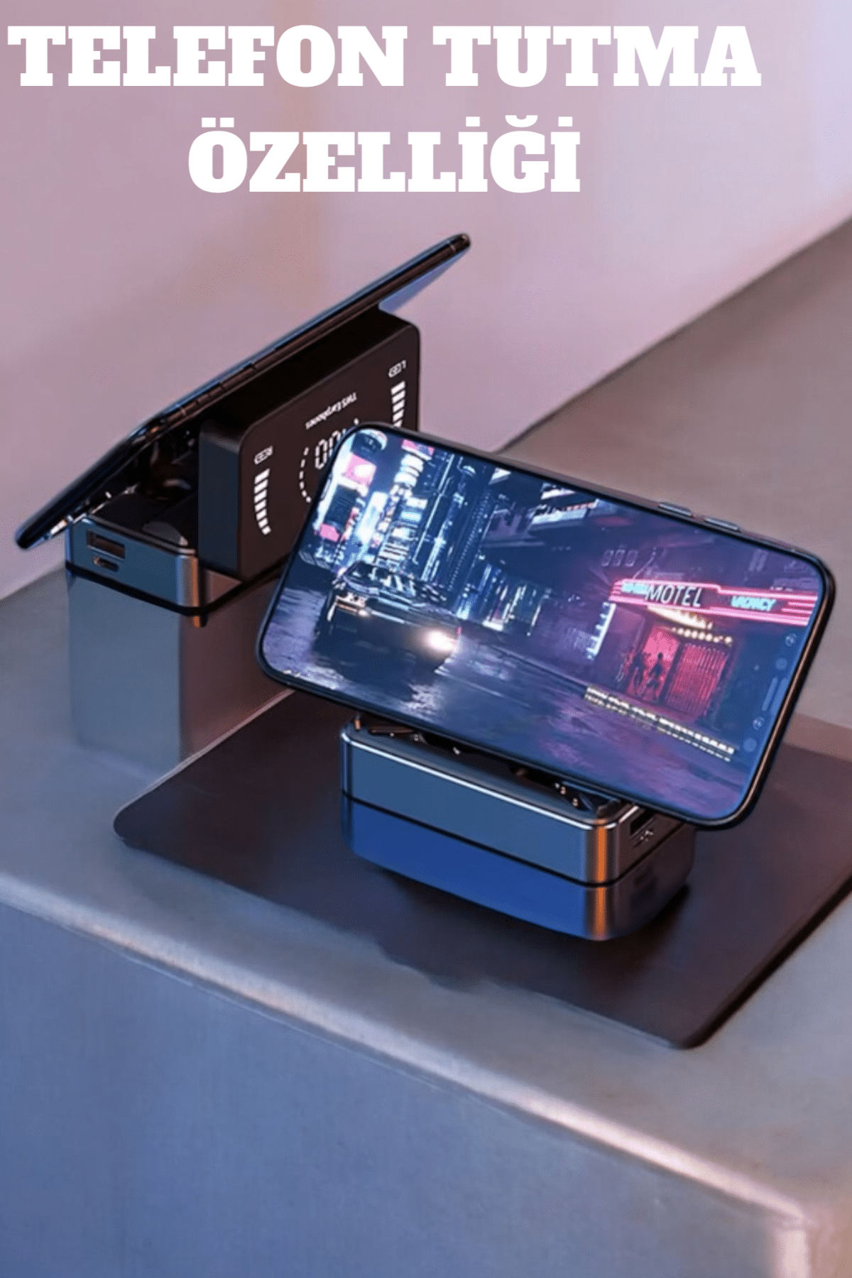 Aktif Gürültü Önleme (ANC) ve Suya Dayanıklı Kulaklık Android & iOS Uyumlu - Görsel 4