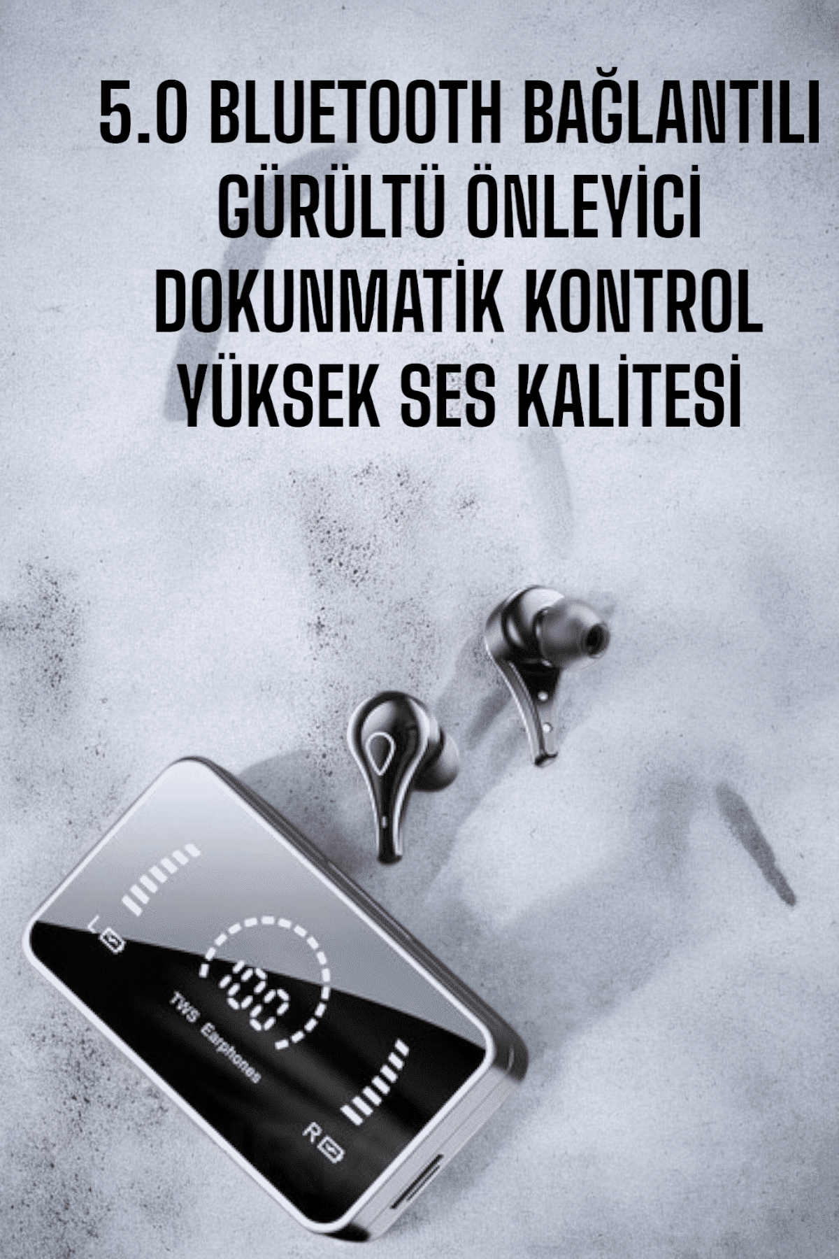 Suya Dayanıklı ve ANC Destekli Kablosuz Kulaklık - Görsel 5