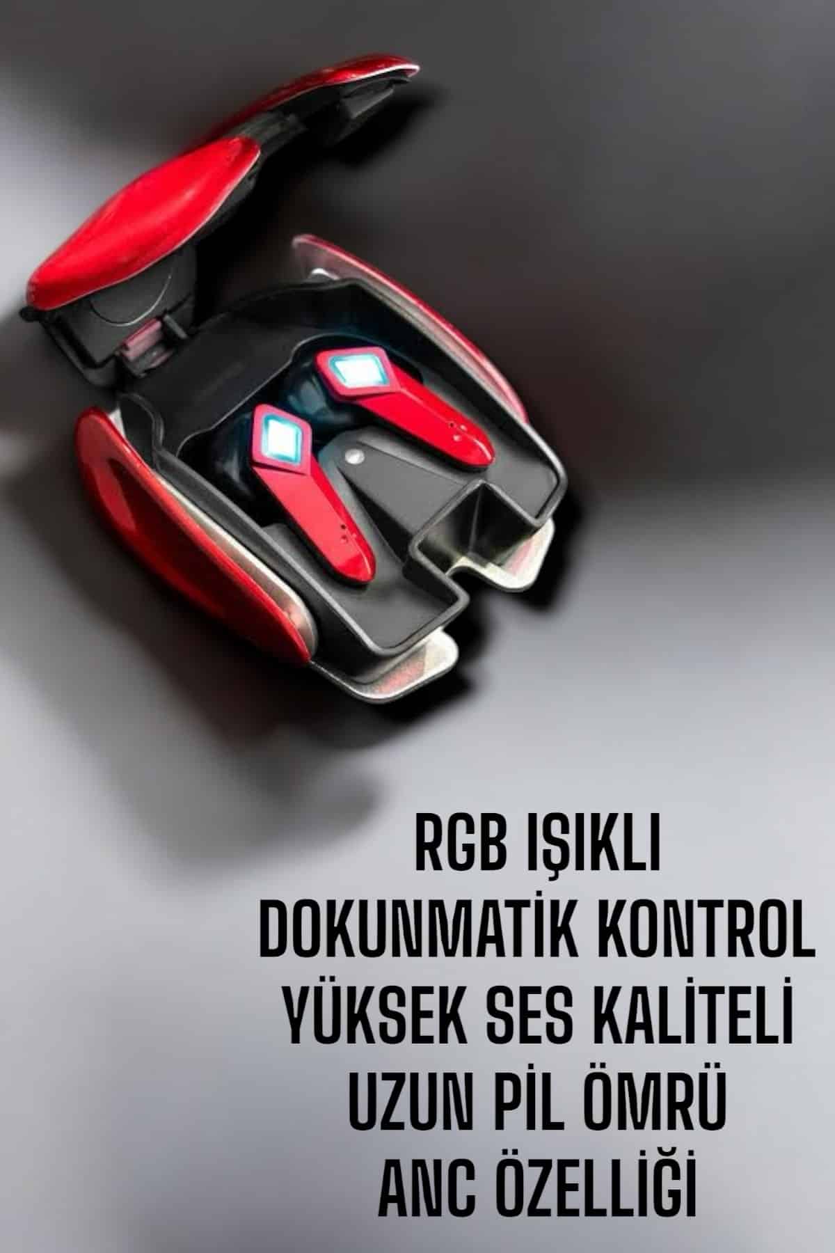 Bluetooth 5.1 Kablosuz Kulaklık Uzun Pil Ömrü ve Gürültü Engelleme - Görsel 5