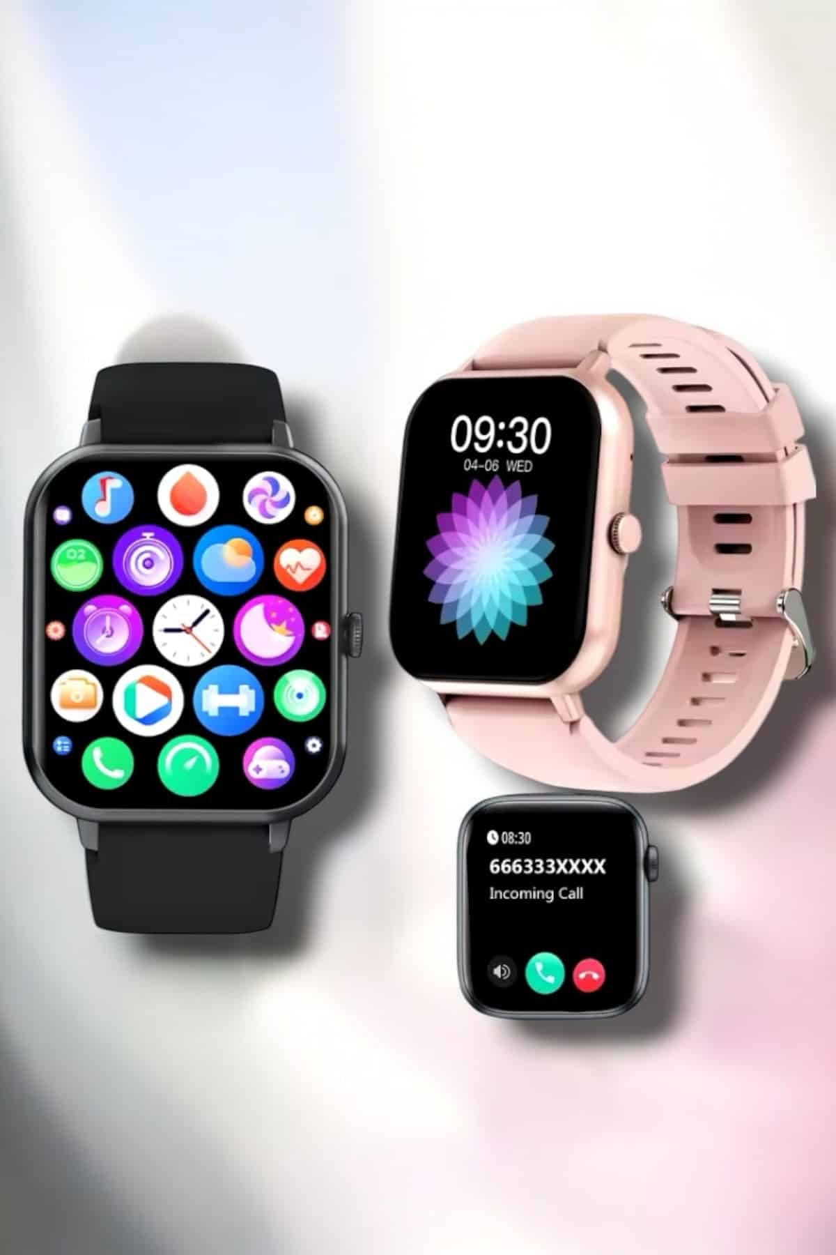 Akıllı Saat iOS ve Android ile Uyumlu Şık ve Çok Fonksiyonlu - Görsel 4