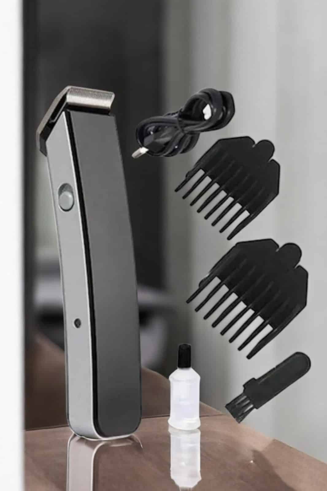 Erkeklere Özel Tıraş Makinesi Kablosuz ve Hassas Kesim - Görsel 5