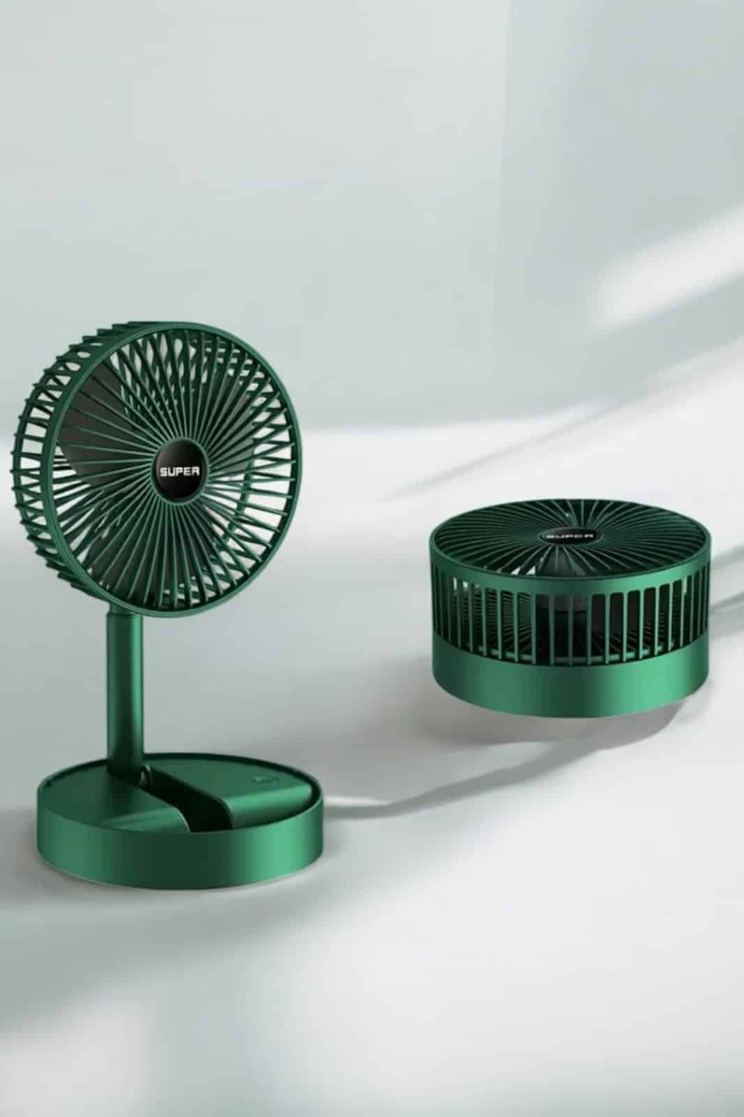 Soğutucu Vantilatör Telefon Standlı Mini Fan - Görsel 4