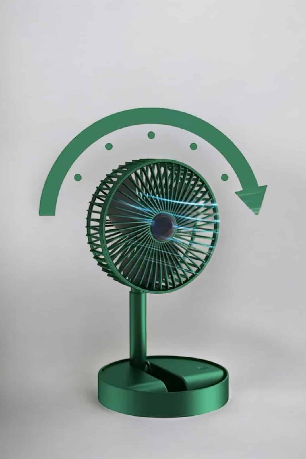 Mini Fan Soğutucu Telefon Tutucu Vantilatör - Görsel 5