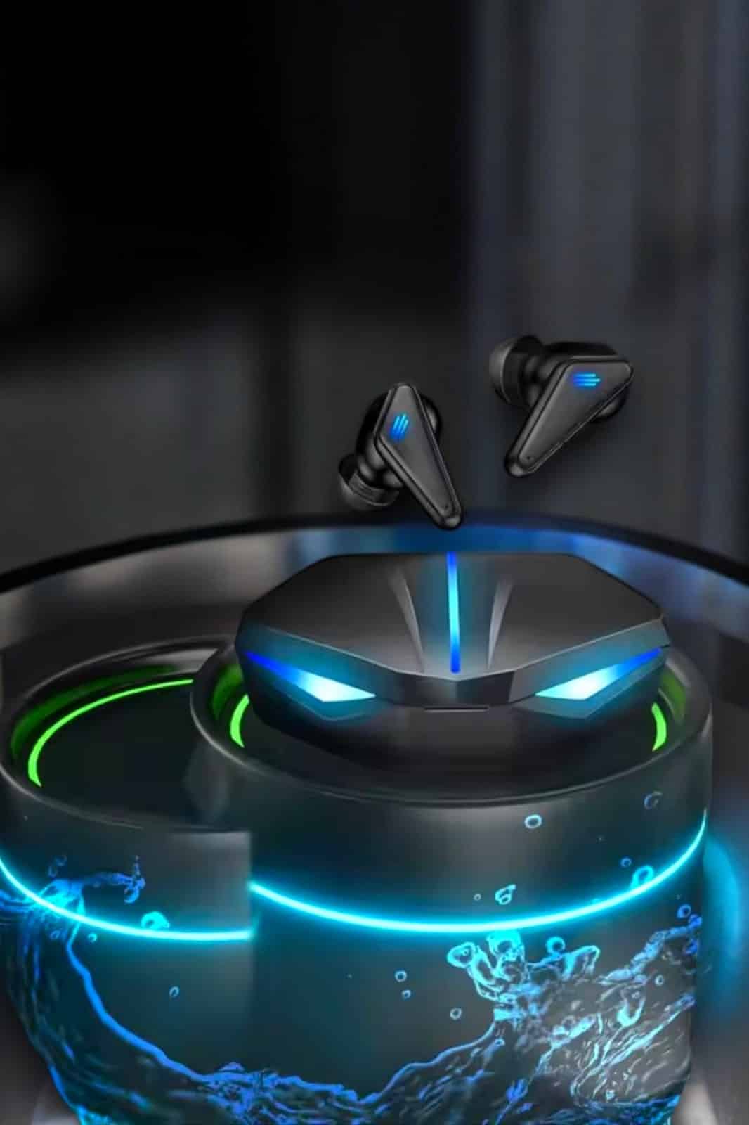 Bluetooth Oyuncu Kulaklığı Led Işıklı Kablosuz ANC Özelliği - Görsel 3