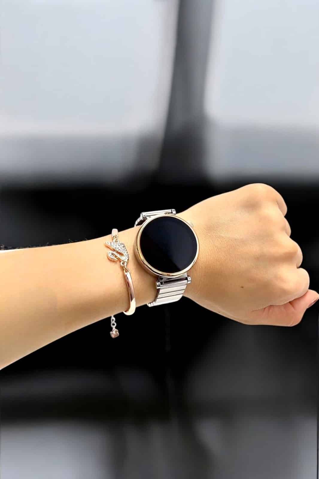 Akıllı Saat Kadınlara Özel Arama Cevaplayan Bluetooth Bağlantılı - Görsel 3