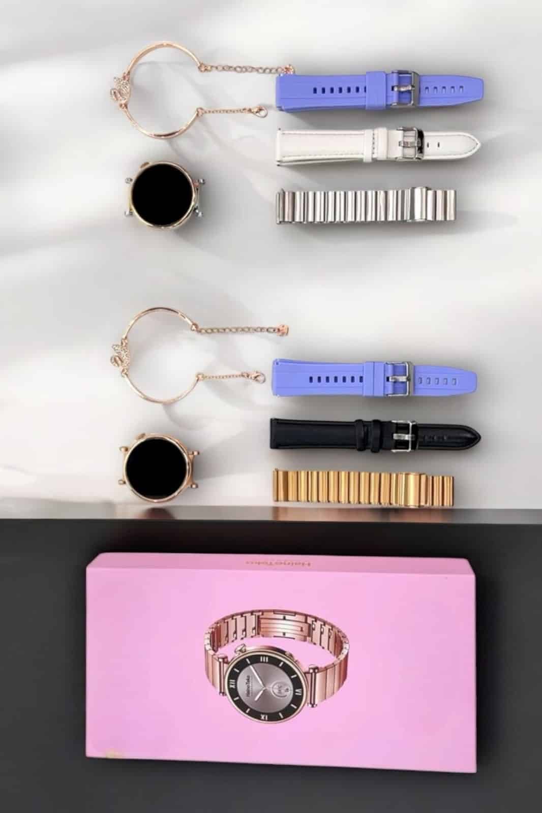 Akıllı Saat Kadınlara Özel Arama Cevaplayan Bluetooth Bağlantılı - Görsel 5