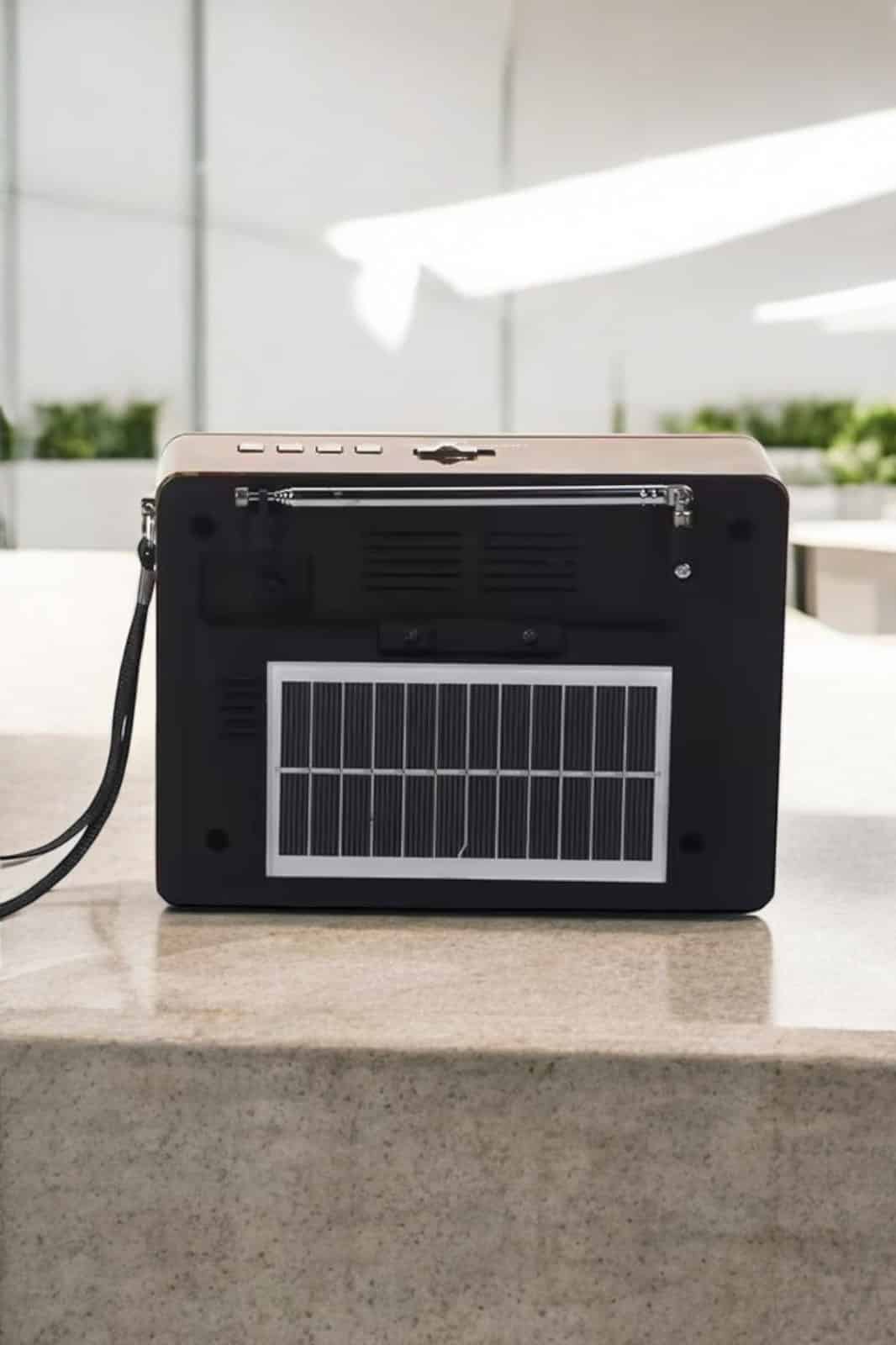 Nostaljik Görünümlü USB Girişli Bluetooth Bağlantılı Radyo - Görsel 5