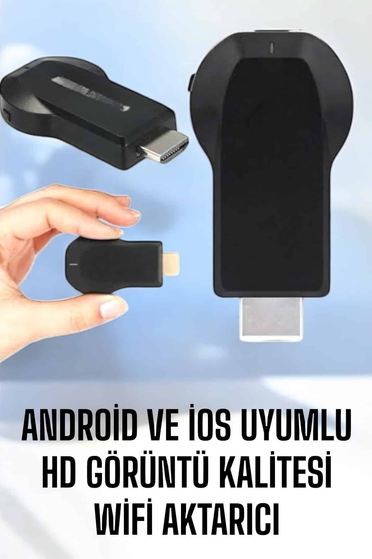 M9 Plus Hdmi Kablosuz Görüntü Ve Ses Aktarıcı HD Görüntü - Görsel 3