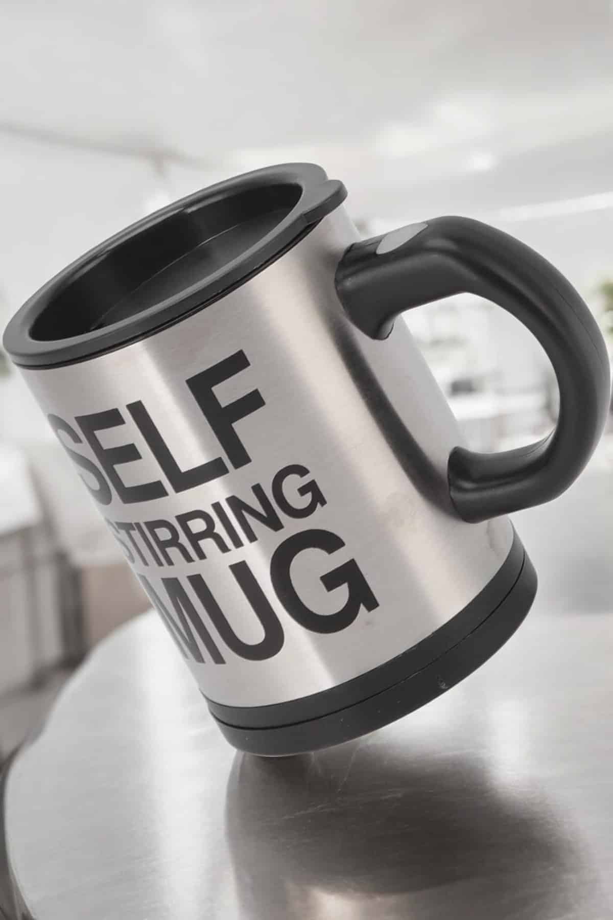 Mikser Kupa Yazılı Mug Bardak Karıştırma Özelliği - Görsel 4