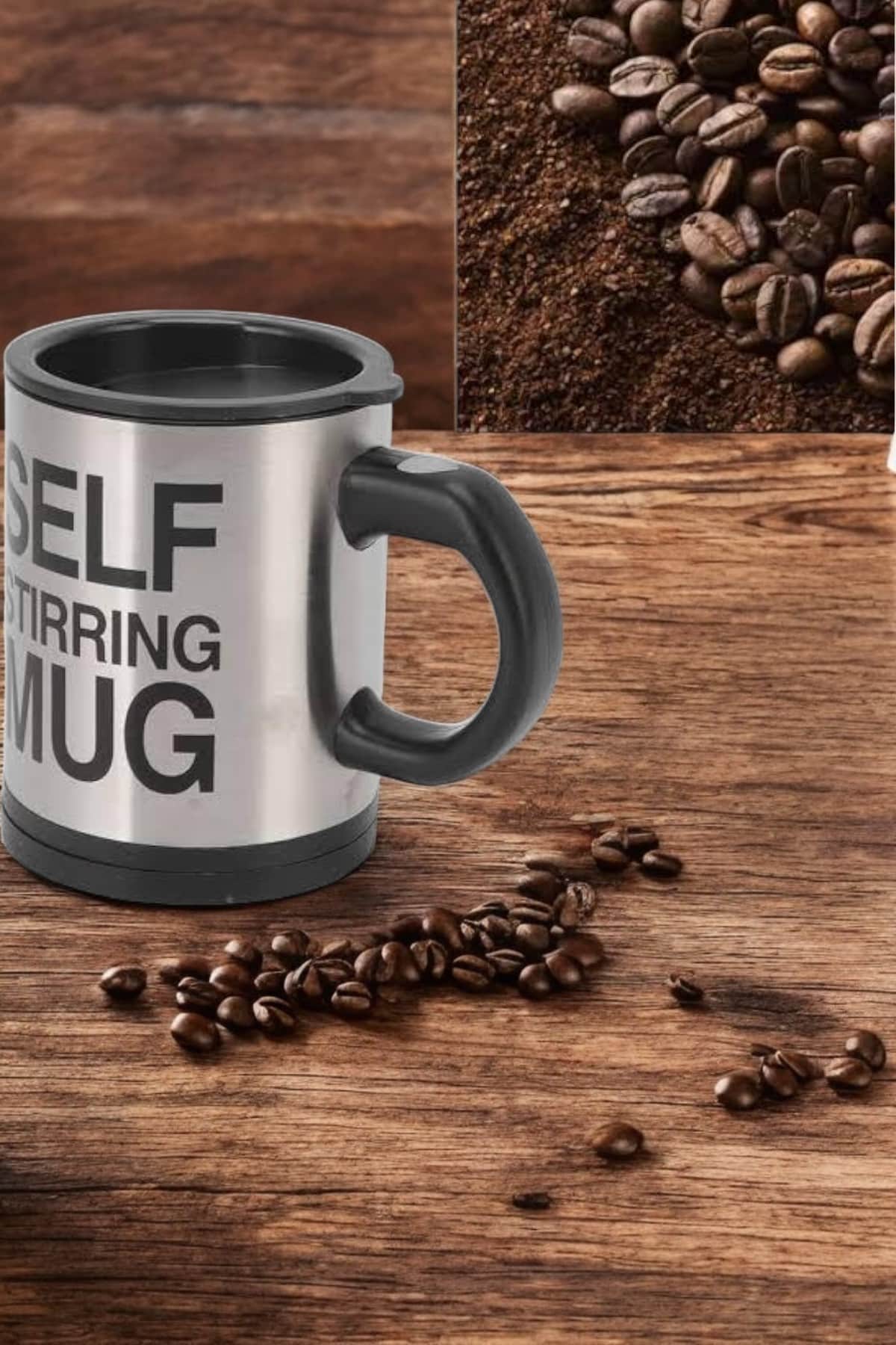 Mikser Kupa Yazılı Mug Bardak Karıştırma Özelliği - Görsel 3
