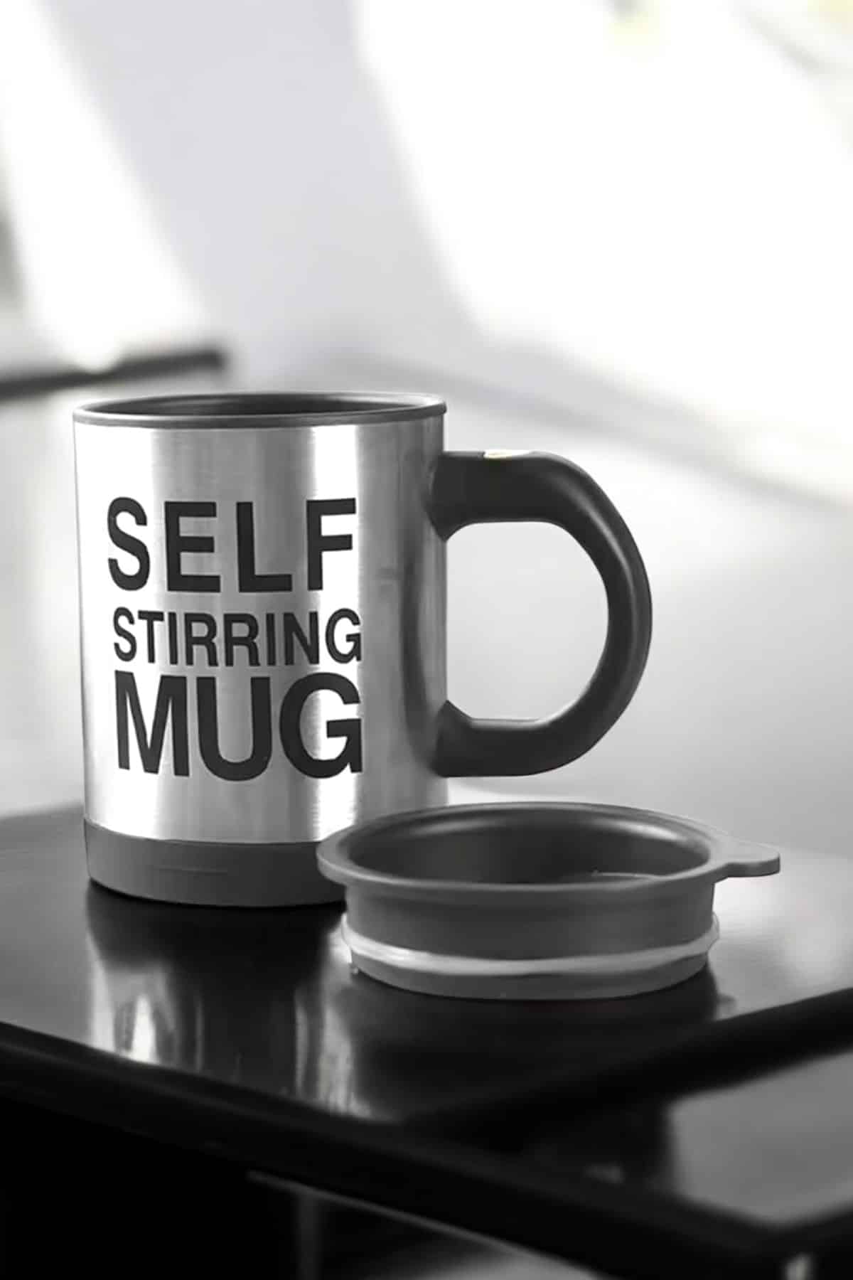 Mikser Kupa Yazılı Mug Bardak Karıştırma Özelliği - Görsel 5