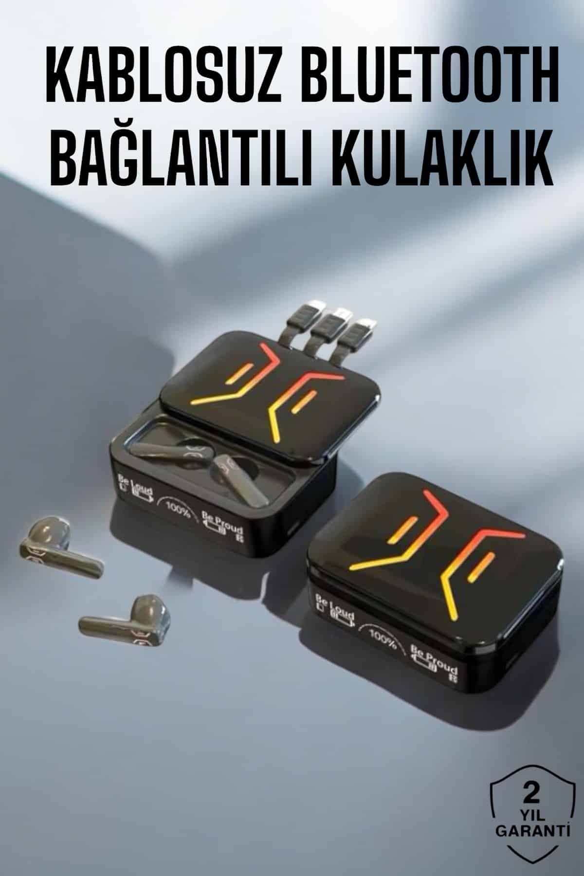 Bluetooth Kulaklık Gürültü Önleyici Yüksek Ses Kaliteli Kablosuz