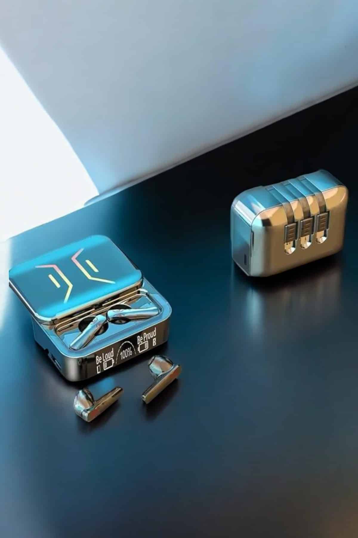 Kablosuz Bluetooth Kulaklık Powerbankli Uzun Pil Ömrü Yüksek Ses Kaliteli - Görsel 5
