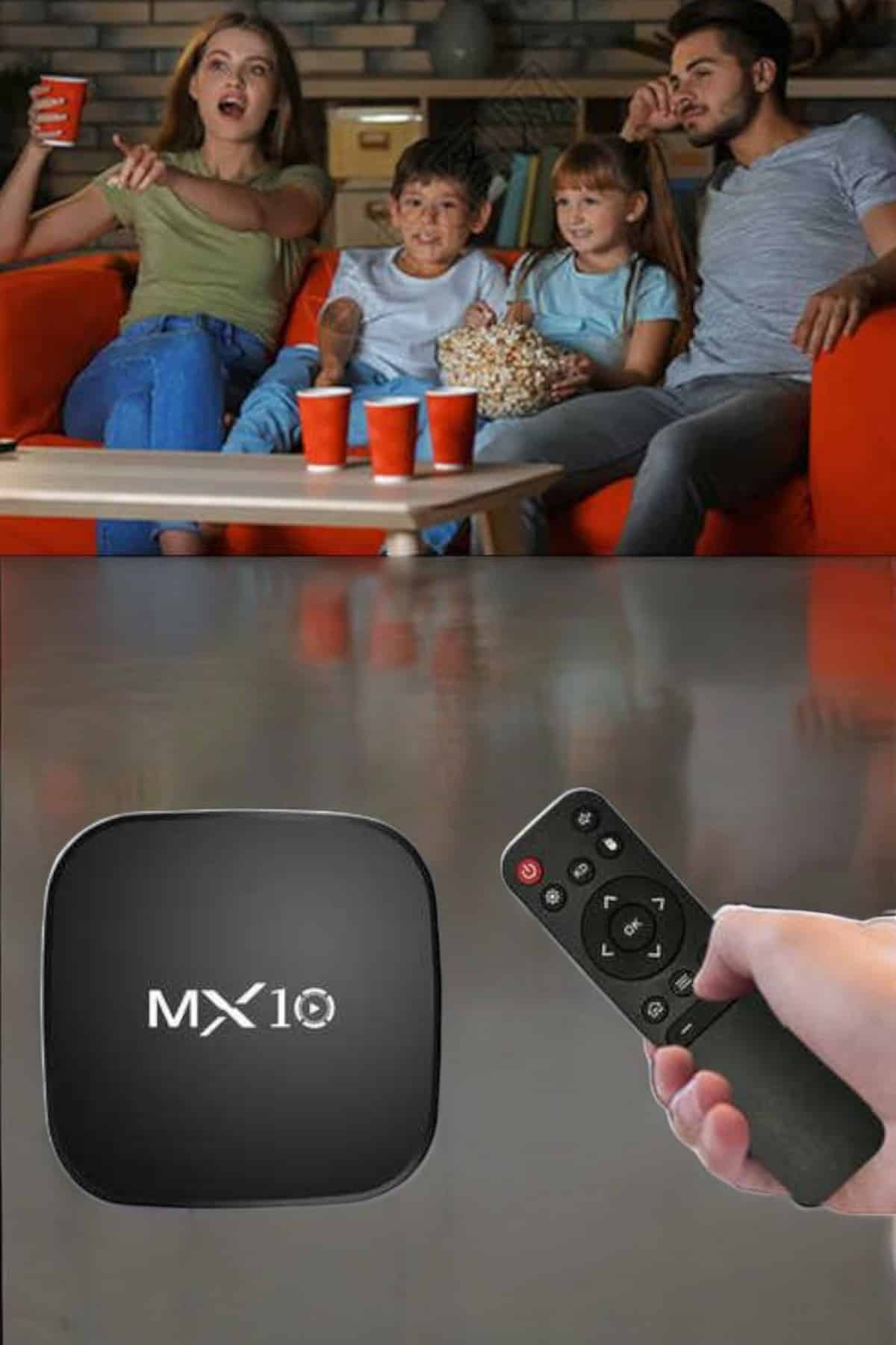 4K TV Uyumlu HD Çözünürlüklü Mx Box S 8 GB - Görsel 3