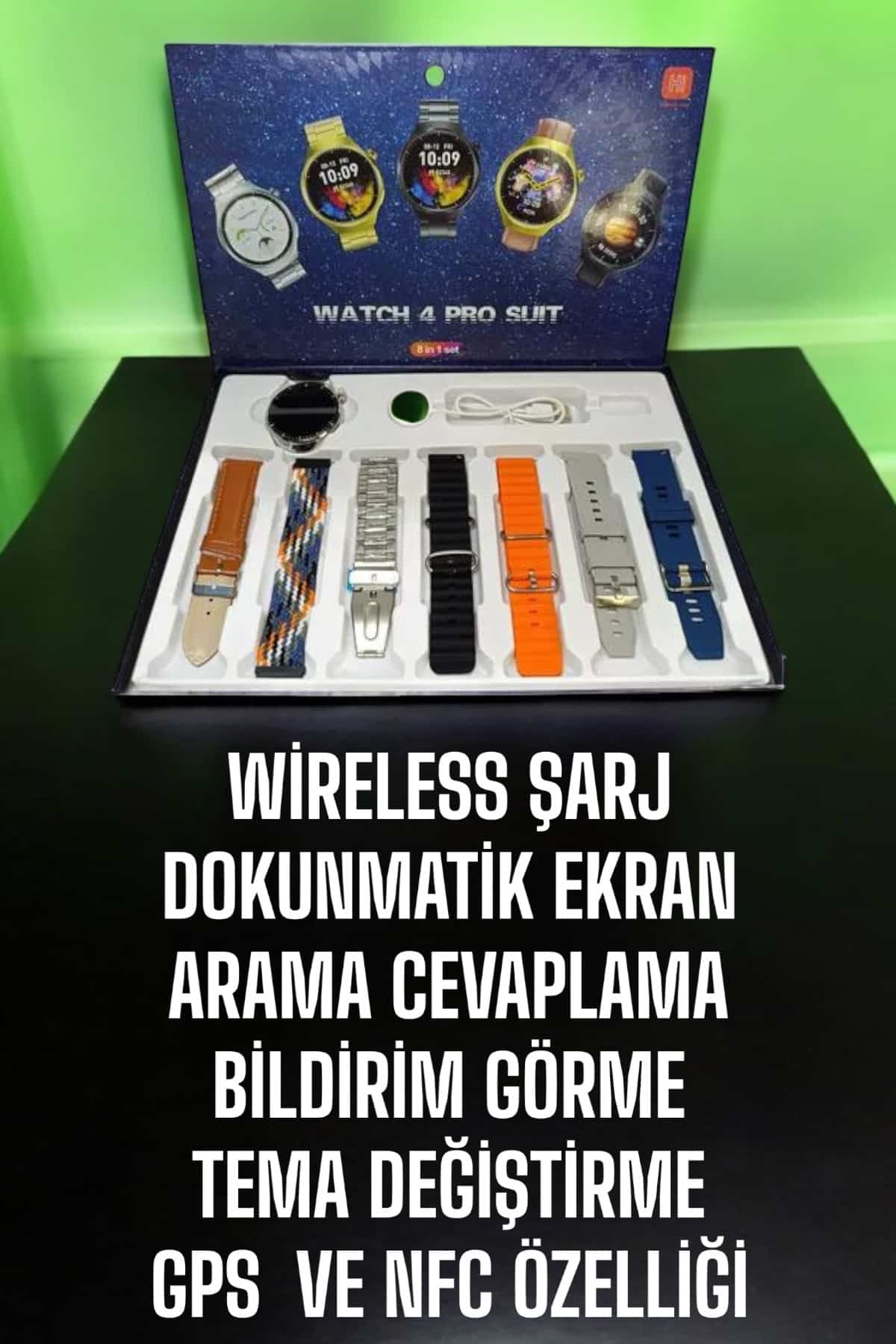Yeni Nesil Akıllı Saat 2024 Model Uyku ve Sağlık Takibi Bluetooth Bağlantılı - Görsel 4