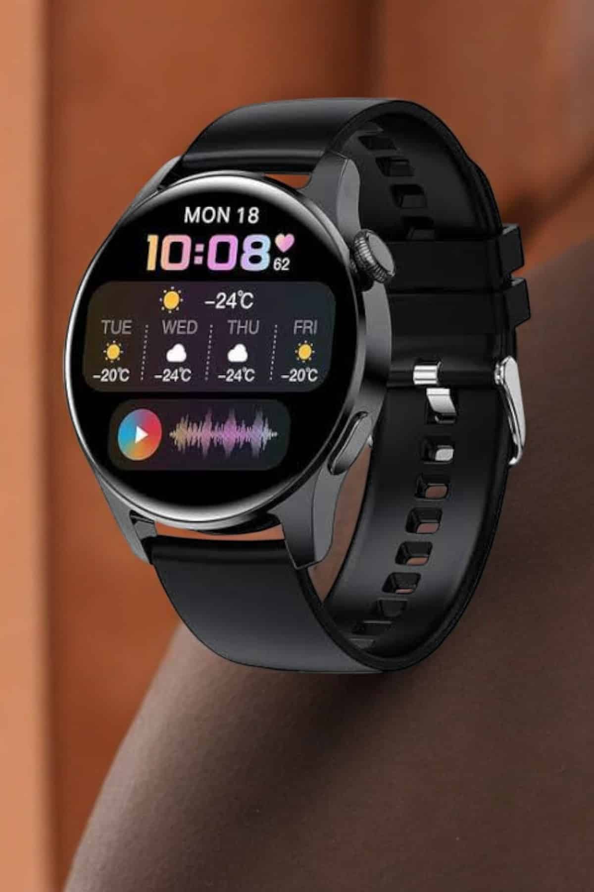 Akıllı Saat Çok Fonksiyonlu Yeni Nesil Bluetooth Bağlantılı Sesli Görüşme - Görsel 4