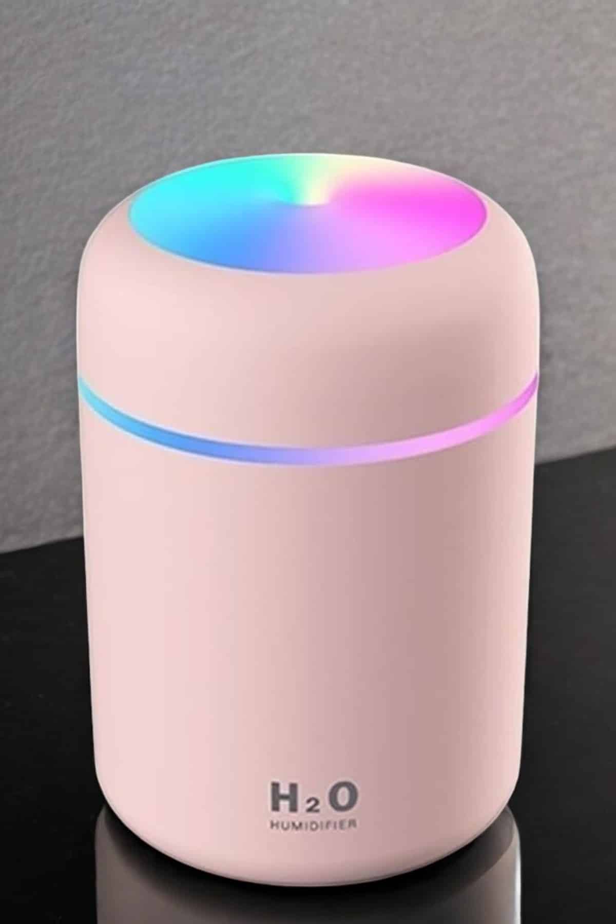 Hava Nemlendirici Ultrasonik Mini Hava Temizleyici Aromaterapi - Görsel 3