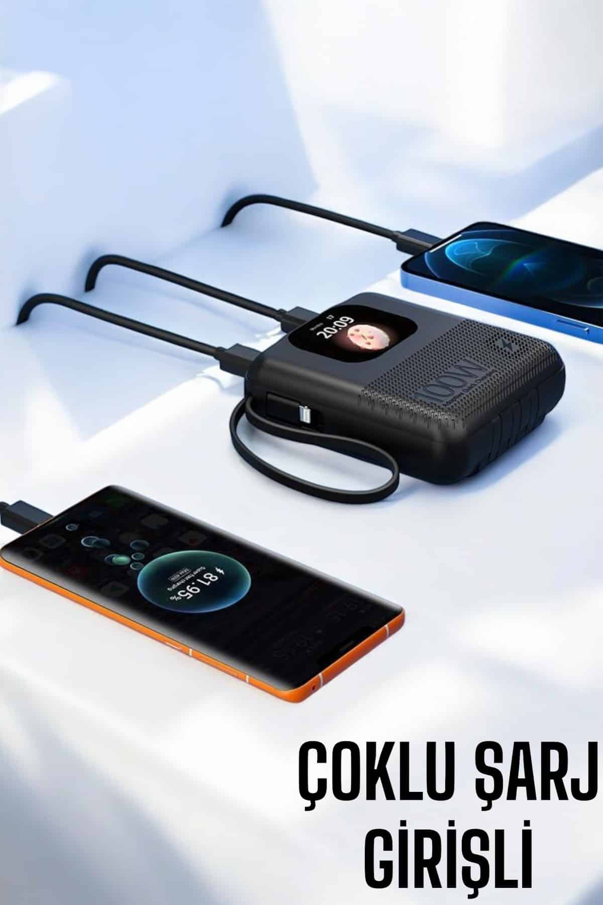 Akıllı Powerbank 10.000 MAH Müzik Dinleme Mesaj Gönderme Arama Cevaplama - Görsel 4