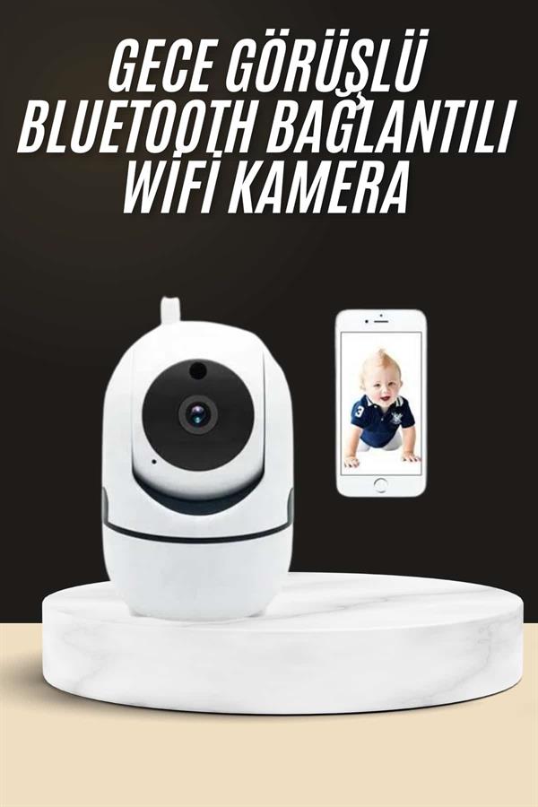 Akıllı Güvenlik Kamerası HD Görüntü Kalitesi Hareket Algılama Wifi Kamera - Görsel 2