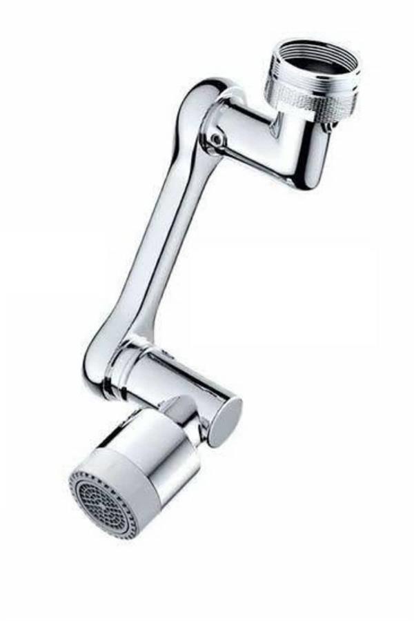 Döndürülebilir Musluk Mutfak Banyo Musluk Ucu Başlığı 4 Filtreli - Görsel 5