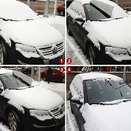 Araç Ön Cam Buzlanma Önleyici Branda