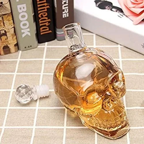 Crystal Head Kuru Kafa Cam Şişe 350 Ml - Görsel 3