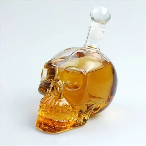 Crystal Head Kuru Kafa Cam Şişe 350 Ml - Görsel 4