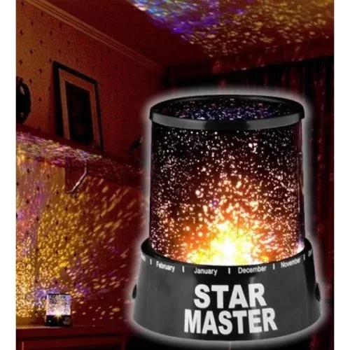 Duvara Işık Yıldız Yansıtan Star Master Gece Lambası - Görsel 4