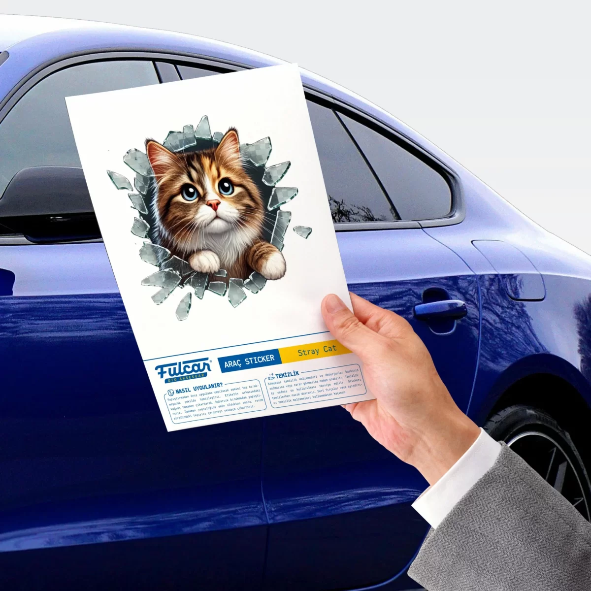 Fulcar Stray Araç Stickerı - Görsel 2