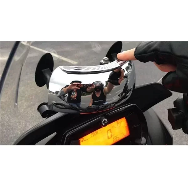 Motosiklet İçin Dayanıklı Geniş Açı Görme ve Kör Nokta Aynası - Görsel 3