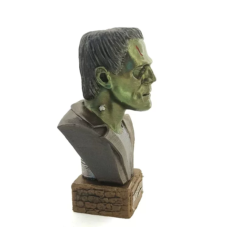 Polyester Frankestein Büst Büyük Boy - Görsel 2