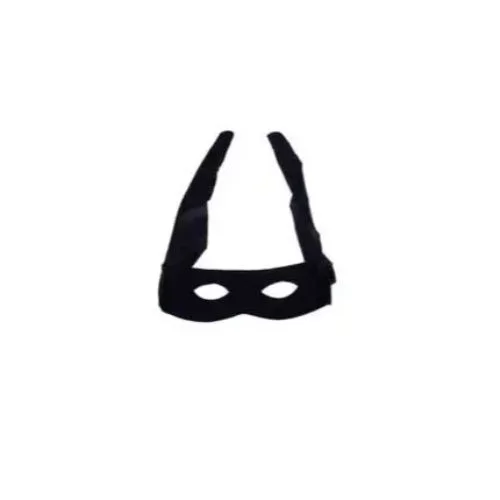 Zorro Şapka Maske Set Yetişkin - Görsel 2