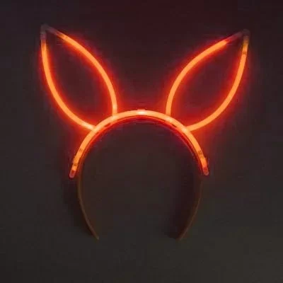 Karanlıkta Yanan Glow Neon Fosforlu Taç - 6 Adet - Görsel 3