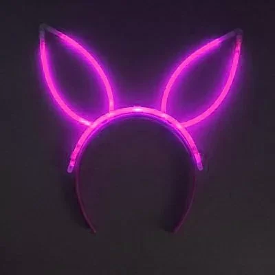 Karanlıkta Yanan Glow Neon Fosforlu Taç - 6 Adet - Görsel 5