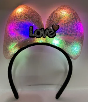 Led Işıklı Love Taç