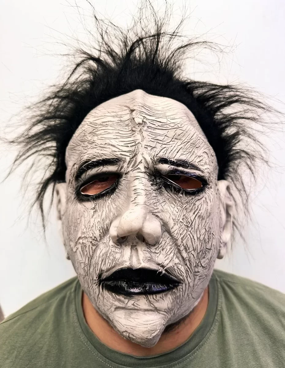 Michael Myers Siyah Saçlı Yüz Maskesi