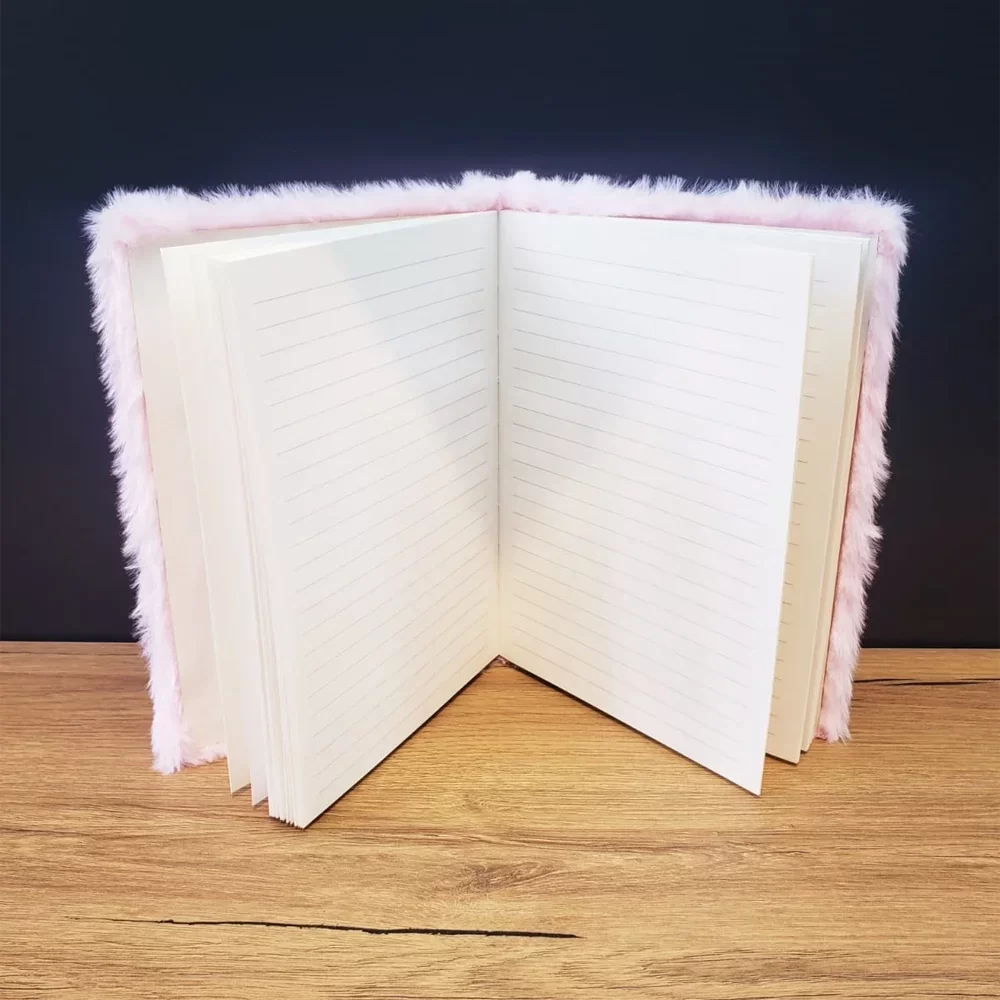 Panda Tasarımlı Peluş Defter - Görsel 2