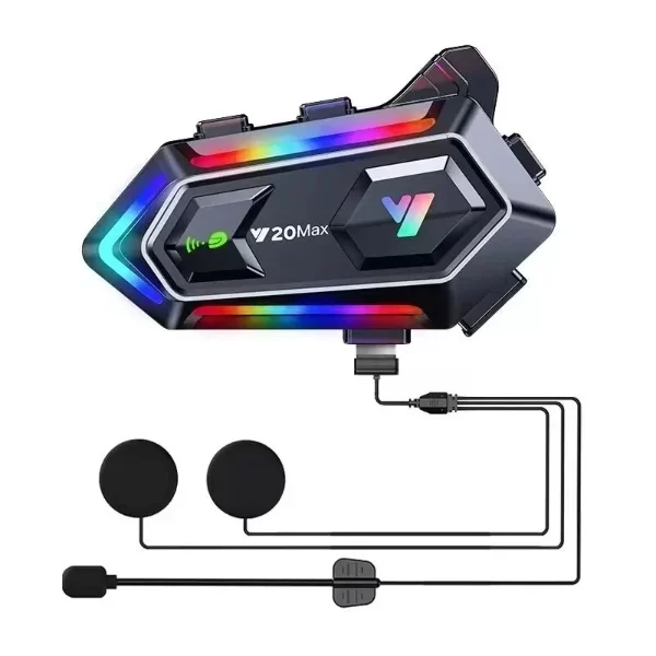 Y20 Max Kablosuz Motosiklet Kask Intercom