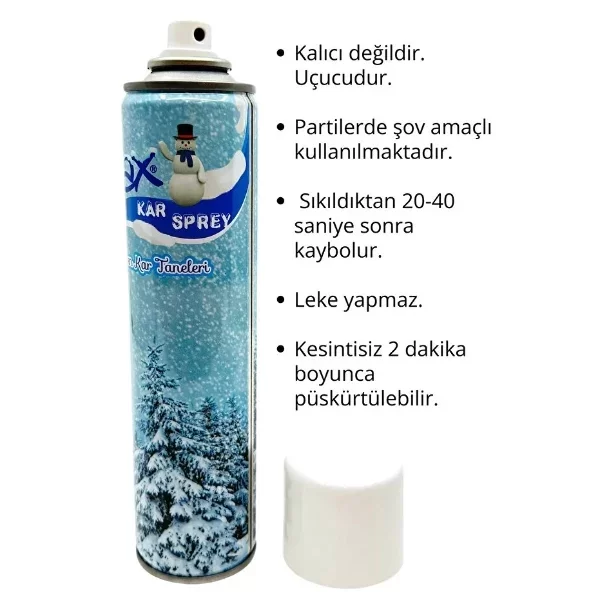 Kar Spreyi 300 ml - Görsel 2