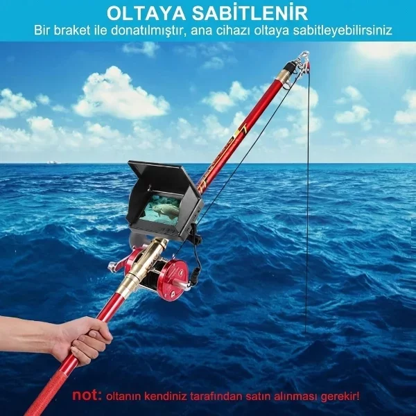 20 Metre Sualtı Balık Tutma Kamerası - Görsel 3