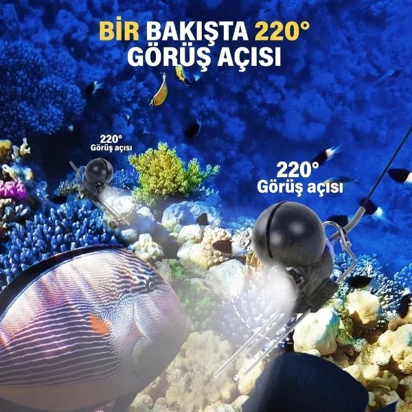 20 Metre Sualtı Balık Tutma Kamerası - Görsel 4